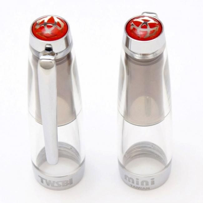 ツイスビー  ダイヤモンド ミニ 万年筆 クリア F Amazon | TWSBI(ツイスビー) 万年筆 ダイヤモンド mini クリア F