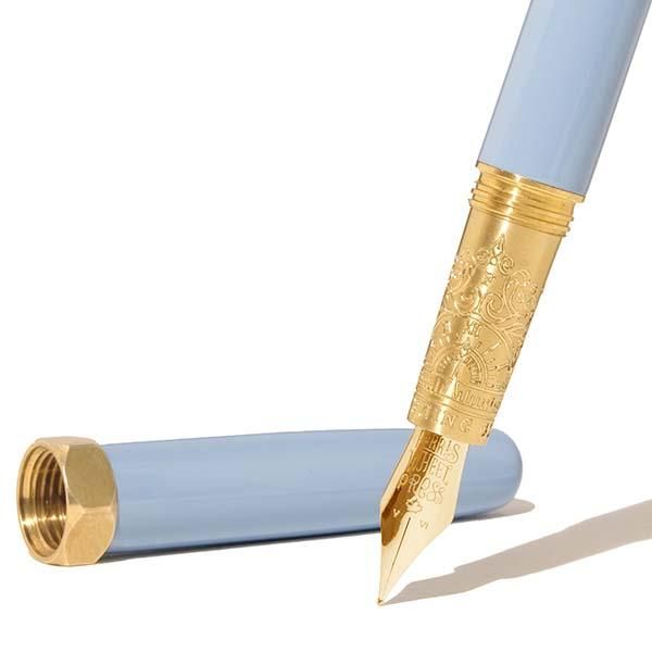 配送員設置 フェリスホイールプレス 2023限定 ブラシ 14K 万年筆 グ 筆記具