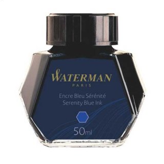 ウォーターマン ボトルインク セレニティブルー（フロリダブルー） 50ml