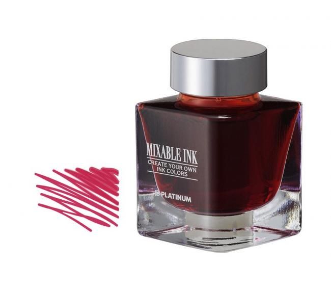 プラチナ ミクサブルインク ミニ万年筆用水性染料インク フレイム
