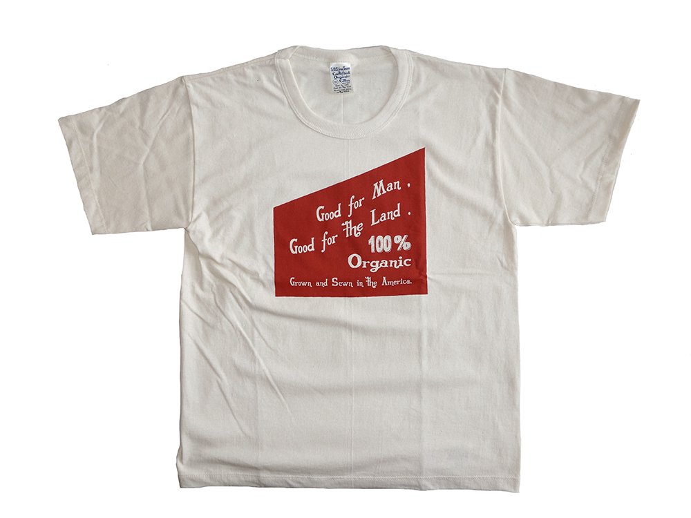 【Save Our Soil 】  S.O.S Print T-SHIRT (GOOD FOR MAN)