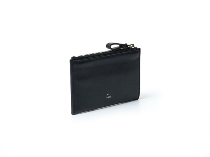  osoiMIGNON compact half wallet (Black)