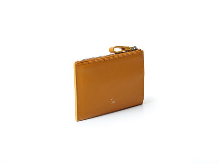  【osoi】MIGNON compact half wallet (Mustard)
