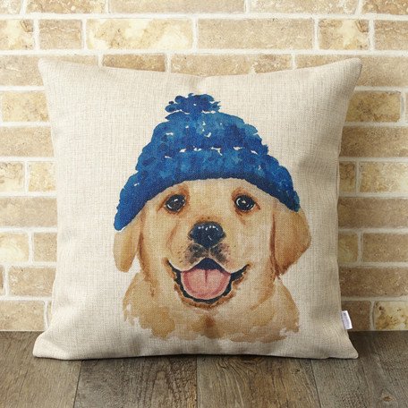 【 Jubilee London 】Cushion -Golden Retriever Dog-