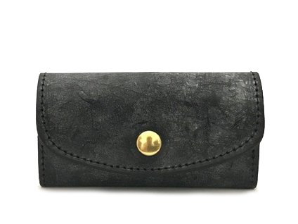 RE.ACTBridle Leather Key Case(BLACK)