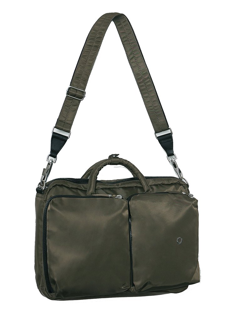 STIGHLORGAN ; ƥSOLOMON Hybrid Backpack x Messenger Bag (Dark Olive)