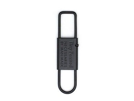 【Tiny Formed : タイニーフォームド】Tiny metal key shackle (Black)