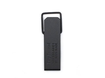 Tiny Formed : ˡեɡ Tiny metal key clip (Black)