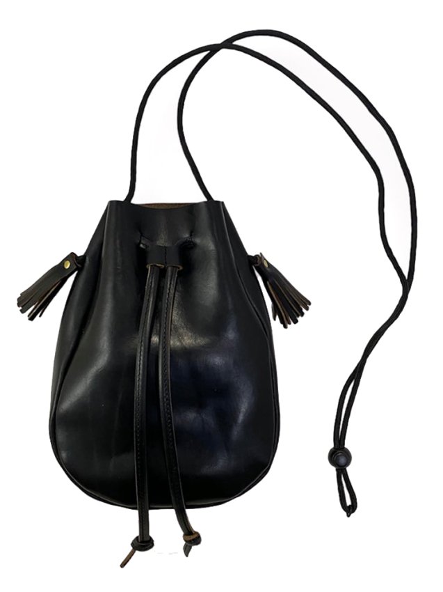 【RE.ACT】Chromexcel Leather Fringe Medicine Bag
