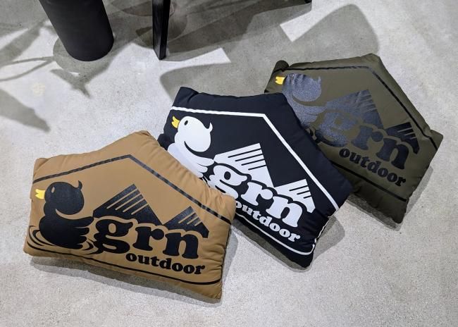 grn outdoorクッションブランケット | 3WAYデザイン - agua