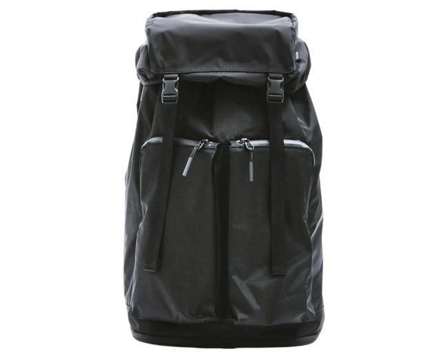 UNDERTHESUN 2P Flap Backpack ブラック 2Pフラップバックパック | UNDERTHESUN - agua.nagoya -online shop-