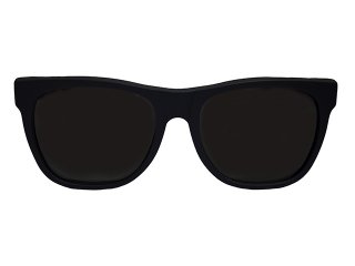  SUPER  SUNGLASS -CLASSIC- (Black)