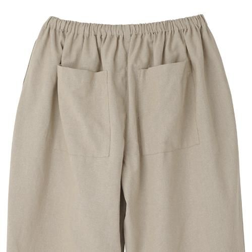 ワイドパンツ ユッタリギャザー フェアトレード シサム工房