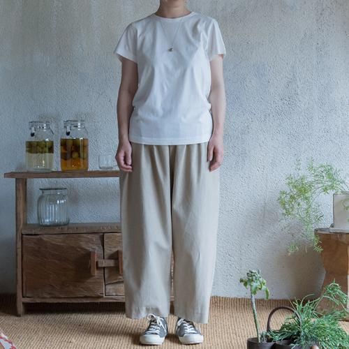 ワイドパンツ ユッタリギャザー フェアトレード シサム工房