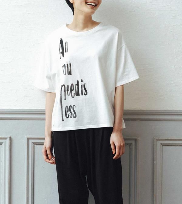 オーガニックコットン リラックスビッグTシャツ フェアトレード