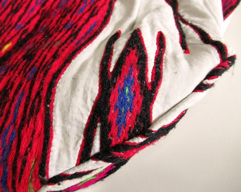 大花モン族 ウール刺繍バッグ 218c | 大花モン族民族衣装を使った