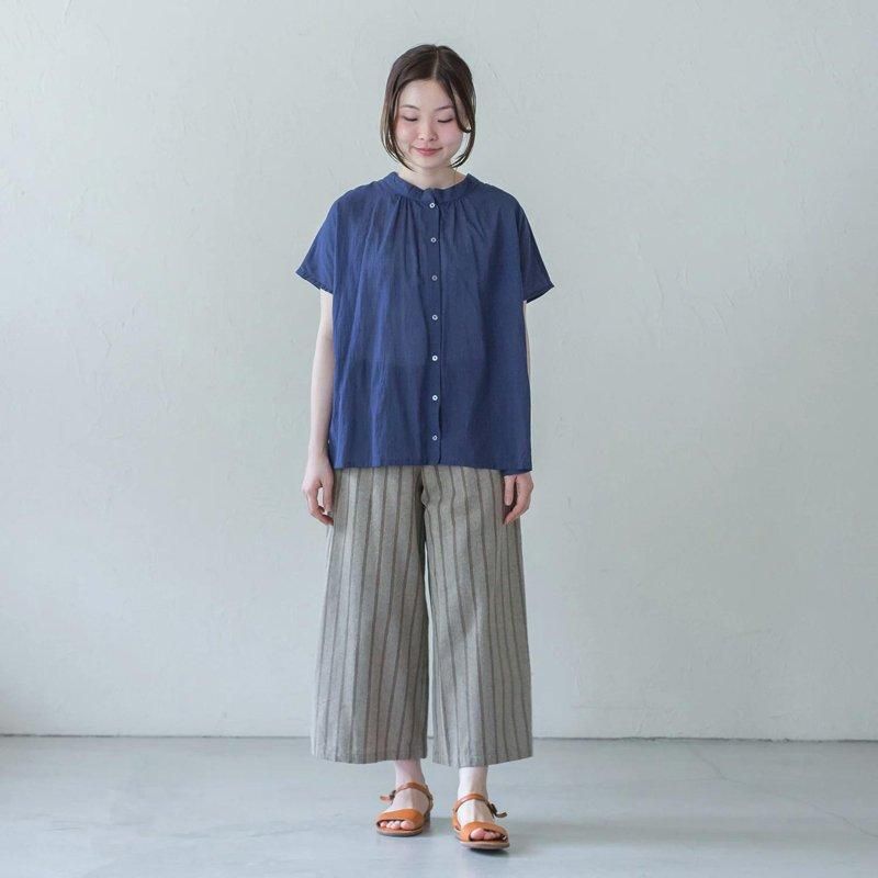 ガウチョパンツ ストライプ シサムノガウチョ（フェアトレード