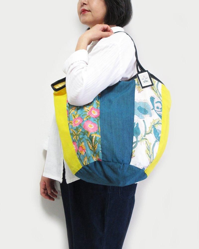 遊牧民のバッグフェイス バルーチ 73x60cm トートバッグ・ショルダー