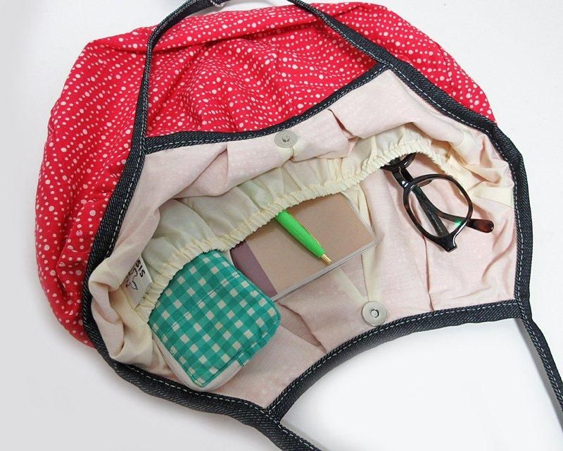 sisiグラニーバッグ | 120%ビッグサイズ | レッド - アジア雑貨店