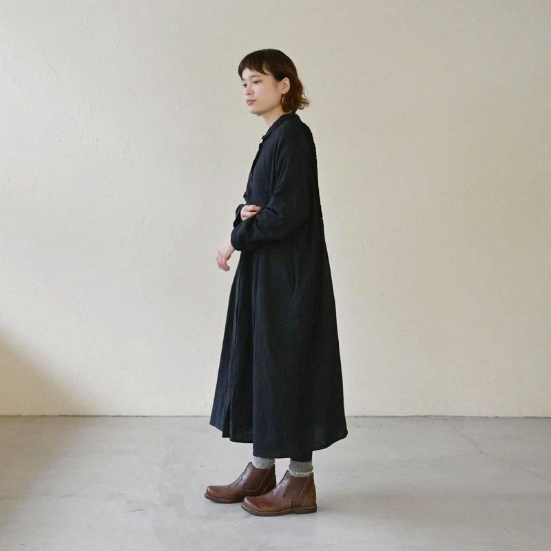 ダブルガーゼ手刺繍ワンピース|フェアトレード - アジア雑貨店ワルン