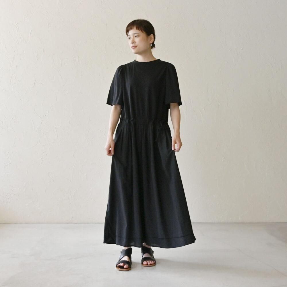 ガーデンワンピース フェアトレード シサム工房 オーガニックコットン