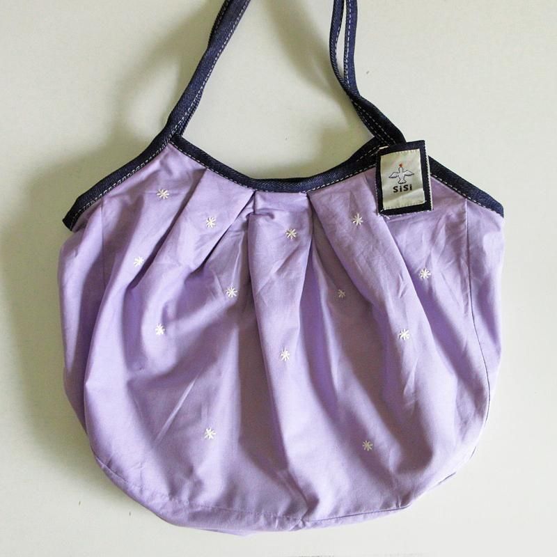 sisiグラニーバッグ | ラベンダー | ビッグサイズ - アジア雑貨店