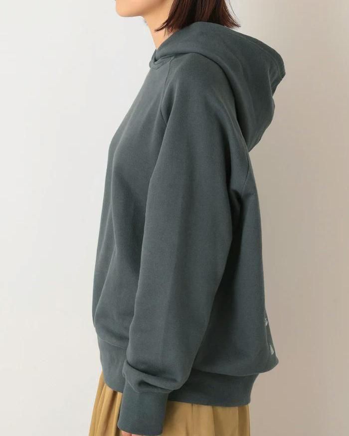 ムーミン オーガニックコットン ユニセックス 裏毛 フーディー ライトグレイ リトルミー  フェアトレード