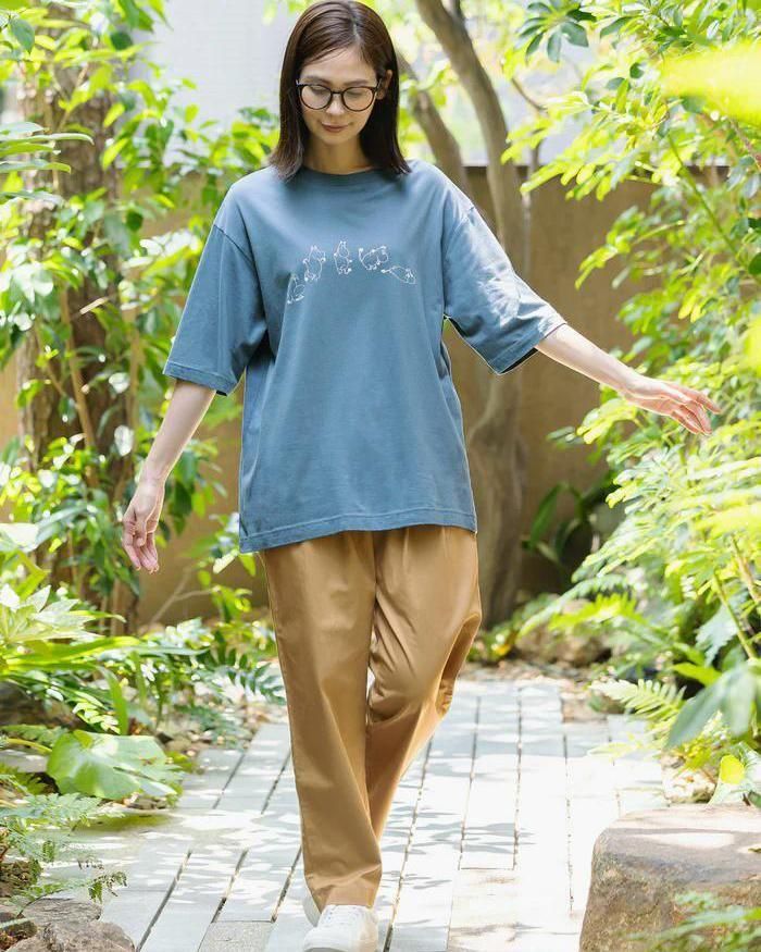 ムーミン オーガニックコットン ユニセックス 裏毛 フーディー ライトグレイ ムーミン  フェアトレード