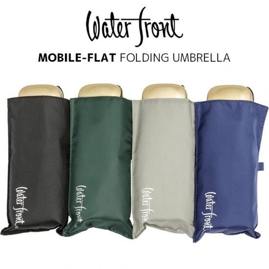 折りたたみ傘 Waterfront 晴雨兼用傘 軽量195g New モバイルフラット ウォーターフロント シューズセレクション 折りたたみ傘 Waterfront 晴雨兼用傘 軽量195g New モバイルフラット ウォーターフロント シューズセレクション