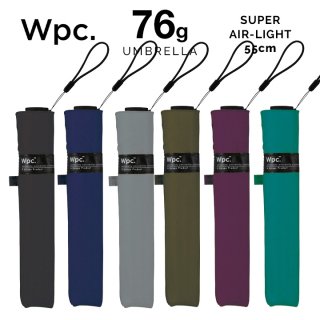 【wpc】折りたたみ傘 最軽量76g傘 Super Air-light Umbrella 55cm w.p.c ワールドパーティー