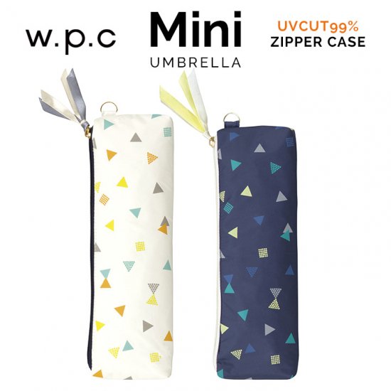 【wpc】【日傘】【遮光遮熱傘】折りたたみ傘 晴雨兼用傘 SANKAKU mini w.p.c ワールドパーティー