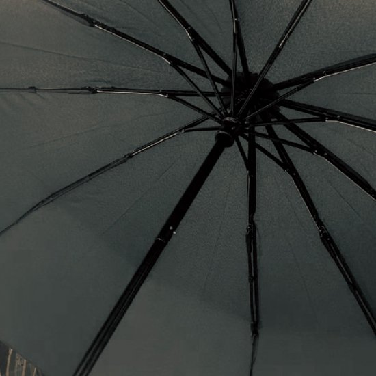 【mabu】折りたたみ傘 12本骨 大きい55cm 江戸 マブ