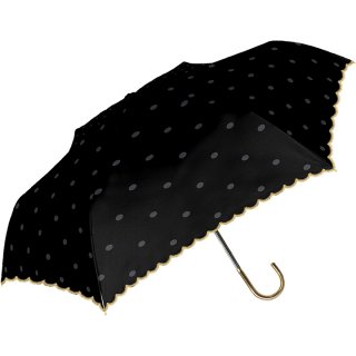 日傘 折りたたみ傘 裏ブラックコーティング ブラックベーシック 遮光遮熱傘 晴雨兼用傘
