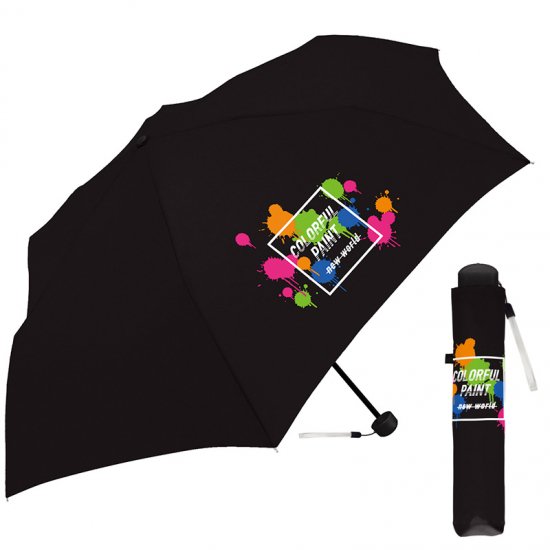 折りたたみ傘 かわいい子供用 女の子 男の子 軽量 カラフルペイント 子供用記念品 クラックス