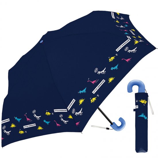 折りたたみ傘 かわいい子供用 女の子 軽量 リトルダイナソー 子供用記念品 クラックス