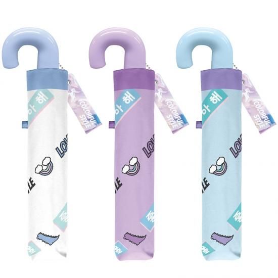 折りたたみ傘 かわいい子供用 女の子 軽量 カラフルスタイル 子供用記念品 クラックス Nouveau ヌウボー オンラインショッピング