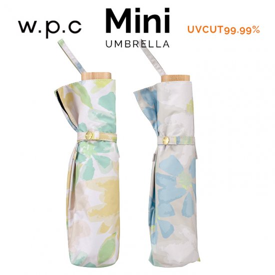 Wpc 日傘 遮光遮熱傘 折りたたみ傘 晴雨兼用傘 遮光ブルーミングmini w.p.c ワールドパーティー