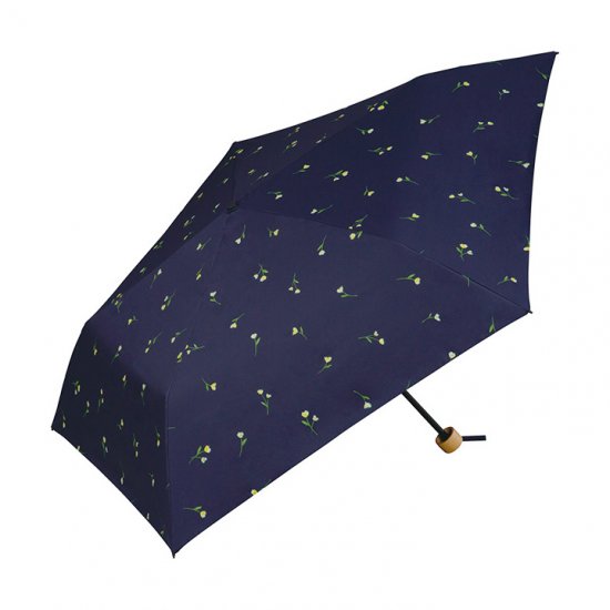 Wpc 日傘 遮光遮熱傘 折りたたみ傘 晴雨兼用傘 遮光軽量フラッフィーフラワーmini w.p.c ワールドパーティー