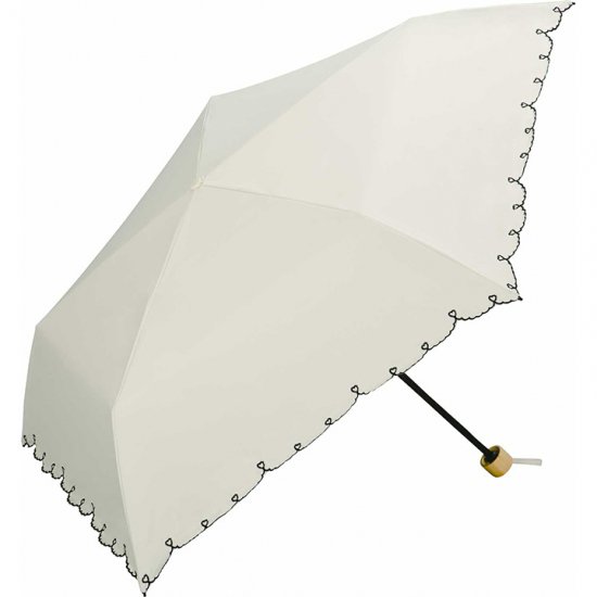 Wpc 日傘 遮光遮熱傘 折りたたみ傘 晴雨兼用傘 遮光軽量 ハートスカラップ mini w.p.c ワールドパーティー