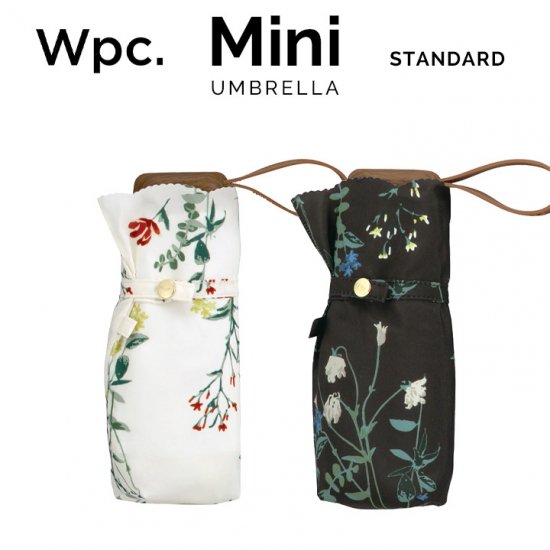 Wpc 折りたたみ傘 晴雨兼用傘 プランツ　mini w.p.c ワールドパーティー