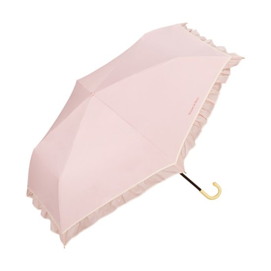 【Wpc】 日傘 遮光遮熱傘 折りたたみ傘 晴雨兼用傘 遮光メローフリルmini w.p.c ワールドパーティー