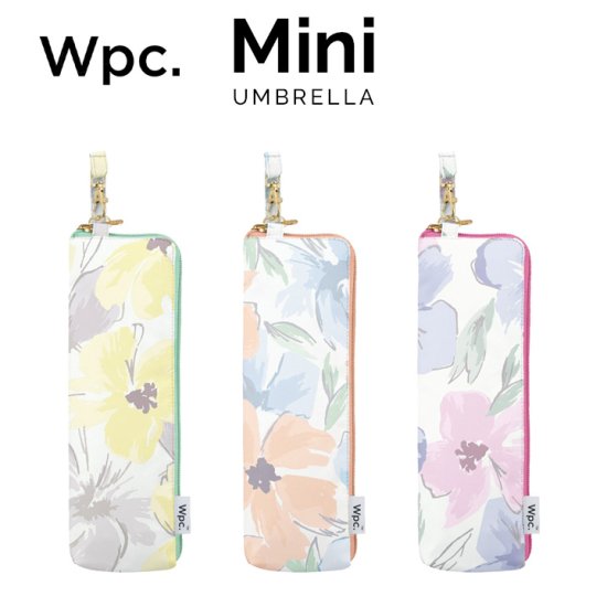 【Wpc】 折りたたみ傘 晴雨兼用傘 フラワーウォールmini w.p.c ワールドパーティー