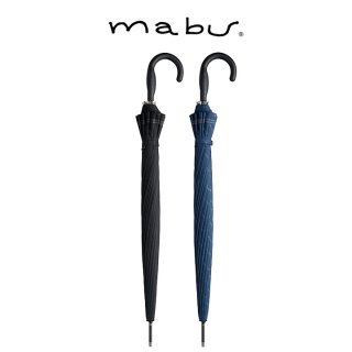 【mabu】長傘 ジャンプ傘 ベーシックジャンプ１６　Ｂｉｚ マブ