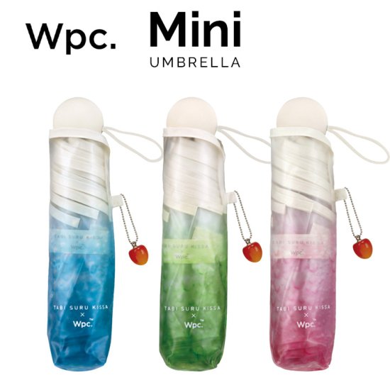 【Wpc】折りたたみ傘 ジクリームソーダ　アンブレラ ビニール傘