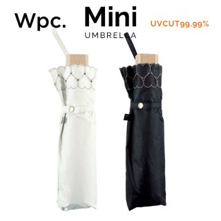 【Wpc】 日傘 遮光遮熱傘 折りたたみ傘 晴雨兼用傘 遮光バードゲージハート mini w.p.c ワールドパーティー