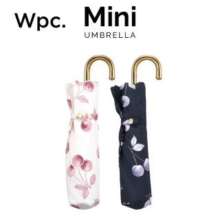 【Wpc】 折りたたみ傘 軽量傘 ガーリーチェリーmini w.p.c ワールドパーティー