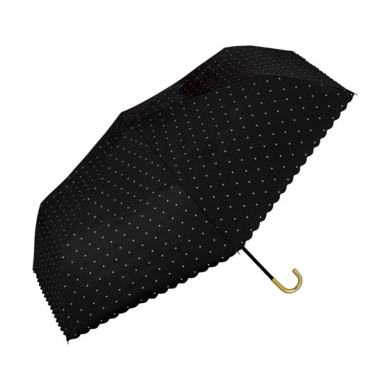 【Wpc】 日傘 遮光遮熱傘 折りたたみ傘 晴雨兼用傘 遮光ドットフラワーポイントmini w.p.c ワールドパーティー