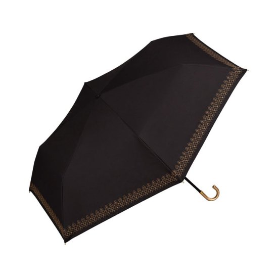 【Wpc】 日傘 遮光遮熱傘 折りたたみ傘 晴雨兼用傘 遮光フラワーステッチmini w.p.c ワールドパーティー