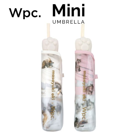 【Wpc】肉球プラスティックアンブレにゃん　mini　masayuki oki X Wpc ビニール傘