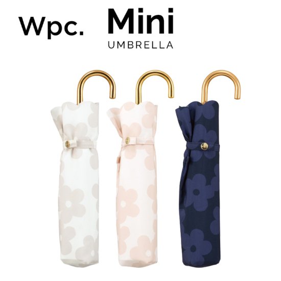 【Wpc】 折りたたみ傘 晴雨兼用傘 フラワーレースmini ワールドパーティー